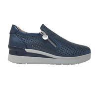 Stonefly Mocassino Donna 217294 in Pelle Blu Una Calzatura Adatta per Tutte Le Occasioni. Primavera-Estate 2022 EU 40