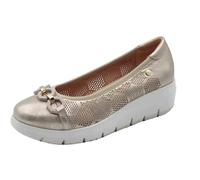 Stonefly Plume 27 Ballerina con Zeppa (Taupe, Sistema Taglie Calzature EU, Adulto, Numero, Media, 38)