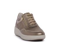 Stonefly Scarpa casual in pelle tritata, con zeppa - 220776-Z00 per: donna, Metallo, 38 EU
