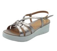 Stonefly Sandali con Zeppa Donna - Marrone Modello 222538 222538 Pelle 39