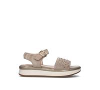 STONEFLY Sandalo donna taupe in suede 39