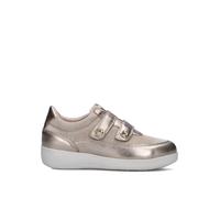 STONEFLY Sneaker donna platino in pelle 41