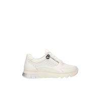 Stonefly 222509 Spock 45 White Bianco Scarpe Donna Sneakers Lacci Zip Pelle Forata 39
