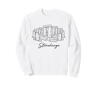 Stonehenge Wiltshire Inghilterra Megalith Archeologia Felpa