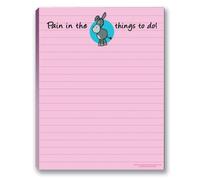Stonehouse Collection Funny Co-Worker Notepads (2-Pack, 50 Sheets Each) - Humorous Donkey Memo Pads for To-Do Lists, Grocery Lists & Reminders, Small Office Gift, 5.5" x 4.5" - Made in USA (Donkey)