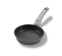 STONELINE GOURMUNDO Padella 14 cm, Padella Antiaderente Mini Piccola Padella per Uova, Rivestimento Antiaderente con Vere Particelle di Pietra, a Induzione, Tutti i Piani Cottura