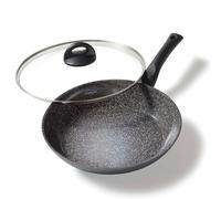 Padella STONELINE CERAMIC 28 cm, con coperchio in vetro, adatta all'induzione,