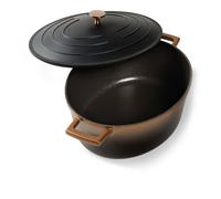 Stoneline Rostiera Aroma Rain Rose Gold con coperchio e presine