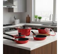 STONELINE Set 8 pezzi Smart batteria di pentole e padelle