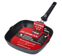 STONELINE® SMART Bistecchiera 28 x 28 cm, con manico rimovibile, 2 beccucci