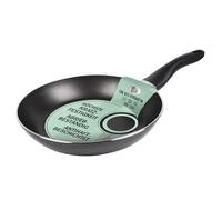 STONELINE VERY TITAN Made in Germany Padella 24 cm, Padella Antiaderente per Tutti i Tipi di Piani Cottura anche a Induzione e Forno, Padella Induzione per Cucinare con Poco Grasso, Nero