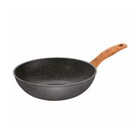 Stoneline Wok in alluminio pressofuso da 30 cm con manico