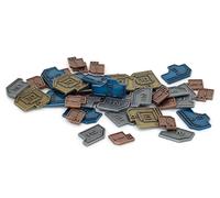 Stonemaier Games: Metal Sci-Fi Coins (Vantage) Sci-Fi Coins to Enhance Your Ga