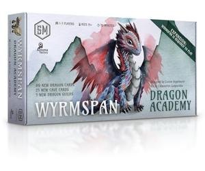 Stonemaier Games: Wyrmspan: Espansione Dragon Academy di Connie Vogelmann per il gioco da tavolo strategico Wyrmspan | Scopri giovani draghi e addestrali per ottenere nuove divertenti abilità | Per 1