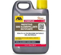 STONEPLUS Protettivo Idro Oleo Repellente Ravvivante Esalta la Colorazione Naturale del Materiale 1L - Fila