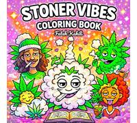 Stoner Vibes Coloring Book for Adults: Relaxing Weed-Inspired Designs for Stress Relief & Fun