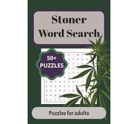 Stoner Word Search Puzzle Book: Word Searches with Easy to Read Print about Marijuana | 6x9 inches, 110 pages | 50+ Puzzles... Gift for Vacations, Holidays, and Free Time