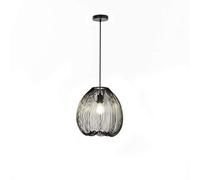 STONES HOME FURNITURE, Lampadario a Sospensione con Paralume con Struttura a Gab