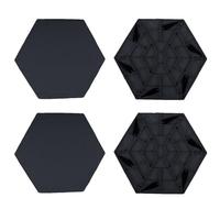 Stones Stones - 4PCS Resin Pathway Stones | Passando la passerella esterna con pali a terra, forme geometriche arredamento Rustico per la Strada del Cortile o Un configu