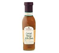 Stonewall Kitchen - Curried Mango Grille Sauce - Salsa Barbecue la mango - Bottiglia da 330ml - Made in USA