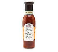 Stonewall Kitchen - Smoky Peach Whiskey sauce - Salsa BBQ al whisey - Salsa barbecue originale americana - Bottiglia 330 ml - Salsa per marinatura