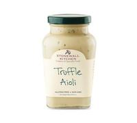Stonewall Kitchen Truffle Aioli, bicchiere da 291 g, lussuoso aioli al tartufo con tartufo nero e olio di tartufo, perfetto per hamburger e buongustai