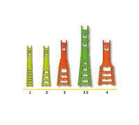 STONFO SCALETTA REGOLABILE - MISURA: 2, MISURA (MM): DA 10.2 A 14.5 MM