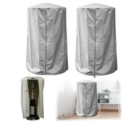 Stonivislyt 2pcs Copertura Antipolvere Impermeabile e Resistente al Sole, Copri Caldaia per Esterni, copricaldaia da Esterno coibentato, copricaldaia da Esterno,Copri Caldaia per Esterni