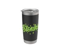 Stonks Wall St scommette contro le azioni dei gestori di hedge fund Bicchiere termico in acciaio inox doppia parete