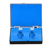 StonyLab 2-Pack Cuvette Quarzo, Cuvette Spettrofotometriche Lunghezza Percorso 10 mm, Altezza 45 mm, Capacità 3,5 ml