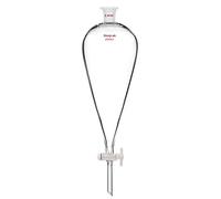 StonyLab 2000ml Imbuto Separatore Conico in Vetro, Separatory Funnel Borosilicato a Parete Pesante con 24/40 Giunti e Rubinetto in PTFE - 2L (2 Litro)