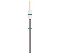 stonylab Asta Elettrodo di Grafite, Elettrodo di Lavoro Catodico con Elettrodo di Grafite al 99,95% con Adattatore in PTFE per Cella Elettrolitica