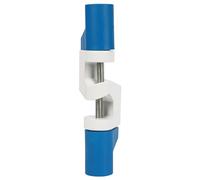 Stonylab Grande morsetto a croce da laboratorio, supporto regolabile in lega di alluminio, morsetto girevole per attrezzature da laboratorio, supporto universale, diametro massimo morsetto 25 mm