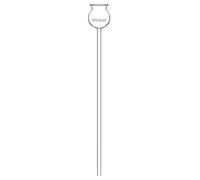 stonylab Lmbuto a Cardo, Imbuto in Vetro Borosilicato a Parete Spessa con Stelo Lungo da 250 mm per Uso in Laboratorio