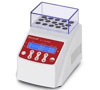 stonylab mini incubatore a secco con coperchio, display digitale, intervallo 5-100 °C, precisione ±0,5 °C, blocco per 15 provette da 2 ml, uso in laboratorio