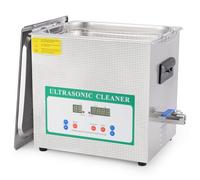 stonylab Pulitore ad Ultrasuoni, Pulitore ad Ultrasuoni Acciaio Inox Professionale Multiuso con Timer Display Digitale e Controllo del Calore per Laboratorio 220V, 10L