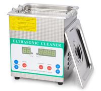 stonylab Pulitore ad Ultrasuoni, Pulitore ad Ultrasuoni Acciaio Inox Professionale Multiuso con Timer Display Digitale e Controllo del Calore per Laboratorio 220V, 1.3L