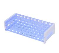stonylab Rack per Provette, Rack per Provette in Plastica blu Staccabile a 3 Livelli, Supporto per Provette per Esperimenti Scientifici di Laboratorio, 16 mm 50 Posti