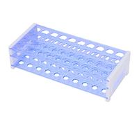 stonylab Rack per Provette, Rack per Provette in Plastica blu Staccabile a 3 Livelli, Supporto per Provette per Esperimenti Scientifici di Laboratorio, 18 mm 40 Posti