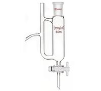 stonylab Separatore Ricevitore per Acqua e Olio con Giunto 24/40, Water Oil Receiver Separator da Laboratorio Fornitura Laboratorio, 60 ml