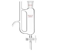 stonylab Separatore Ricevitore per Acqua e Olio con Giunto 24/40, Water Oil Receiver Separator da Laboratorio Fornitura Laboratorio, 200 ml