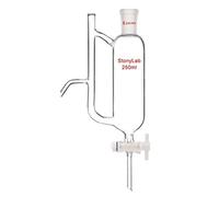 stonylab Separatore Ricevitore per Acqua e Olio con Giunto 24/40, Water Oil Receiver Separator da Laboratorio Fornitura Laboratorio, 250 ml