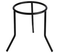 stonylab Supporto per Treppiede in Metallo da Laboratorio, Supporto per Lampada a Treppiede per Bruciatore Bunsen Riutilizzabile e Durevole per Uso di Laboratorio, Nero