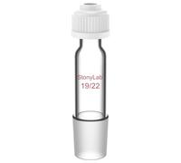 stonylab Termometro Ingresso Adattatore, Thermometer Adapter con 19/22 Giunto Interno, Altezza 80mm, per Distillazione Apparatus