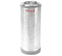 stonylab Vasi Dewar, Dewar Flask in Cilindrico Forma Vetro Borosilicato con Base in Alluminio, Dewar Pallone a 210 mm Profondità Interni e 70 mm Diametro Interno per Laboratorio - 665 ml