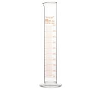 stonylab Vetro Cilindro Graduato (Confezione da 1), Graduated Cylinder Vetro Borosilicato 500 ml Muro Pesante Vetro Graduato Cilindro di Misurazione