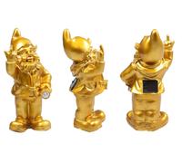 Stoobz Design Lampada nano irriverente 33 cm, oro Lampada Nano irriverente 33 cm, oro