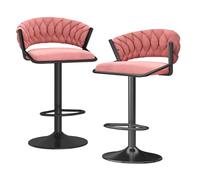Stool da Bar Sintesi Velvet per Kitchen e Divertimento - Attivabile in Altezza 45-60 cm
