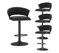 Stool da Bar Sintesi Velvet per Kitchen e Divertimento - Attivabile in Altezza 45-60 cm