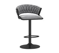 Stool da Bar Sintesi Velvet per Kitchen e Divertimento - Attivabile in Altezza 45-60 cm